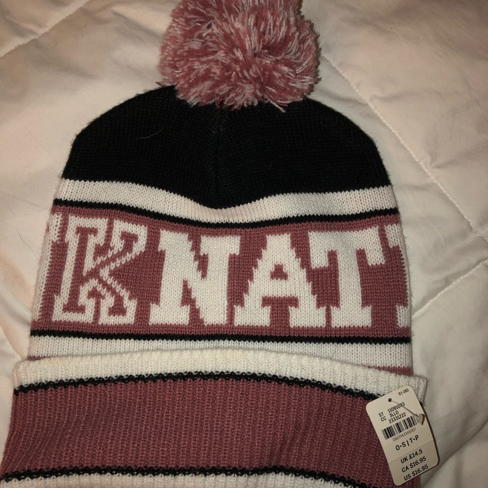 PINK beanie